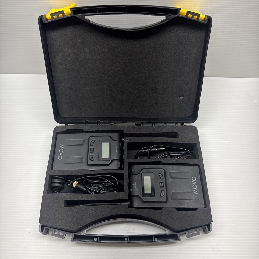 Movo WMIC70 Wireless Lavalier Microphone System - READ DESCRIPTION